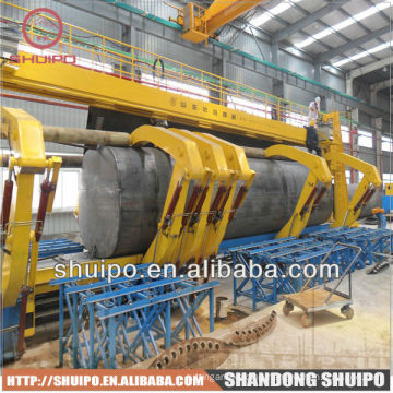 Tank rolling steel manual sheet metal rolling machine